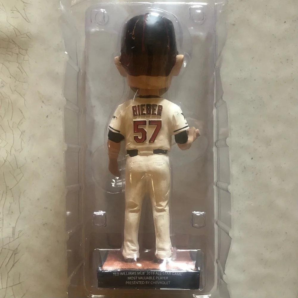 NIB Cleveland Indians Shane Bieber All Star Game MVP Bobblehead